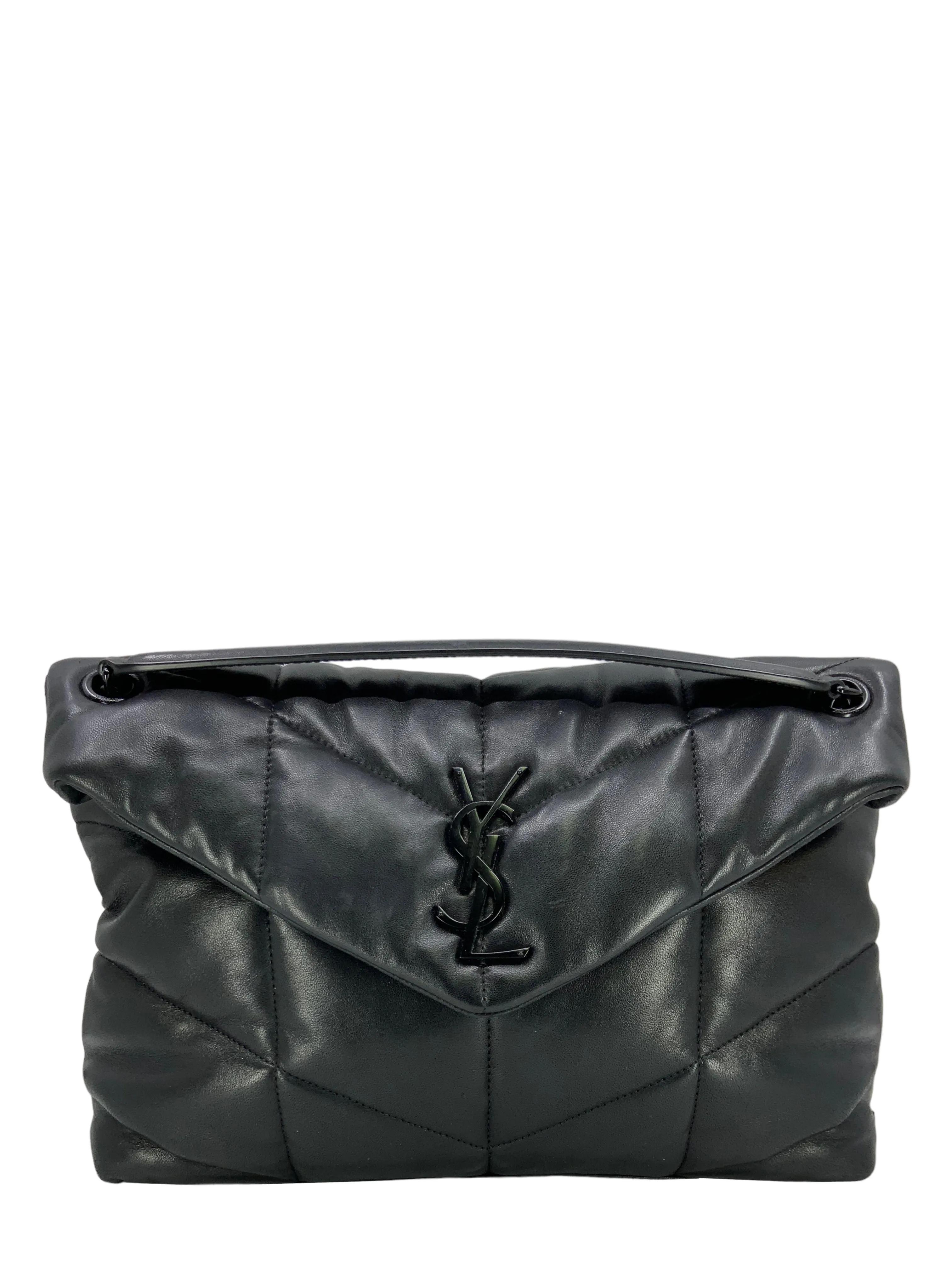 Puffer Shoulder Bag - Saint Laurent Medium Size, Fashionable Design