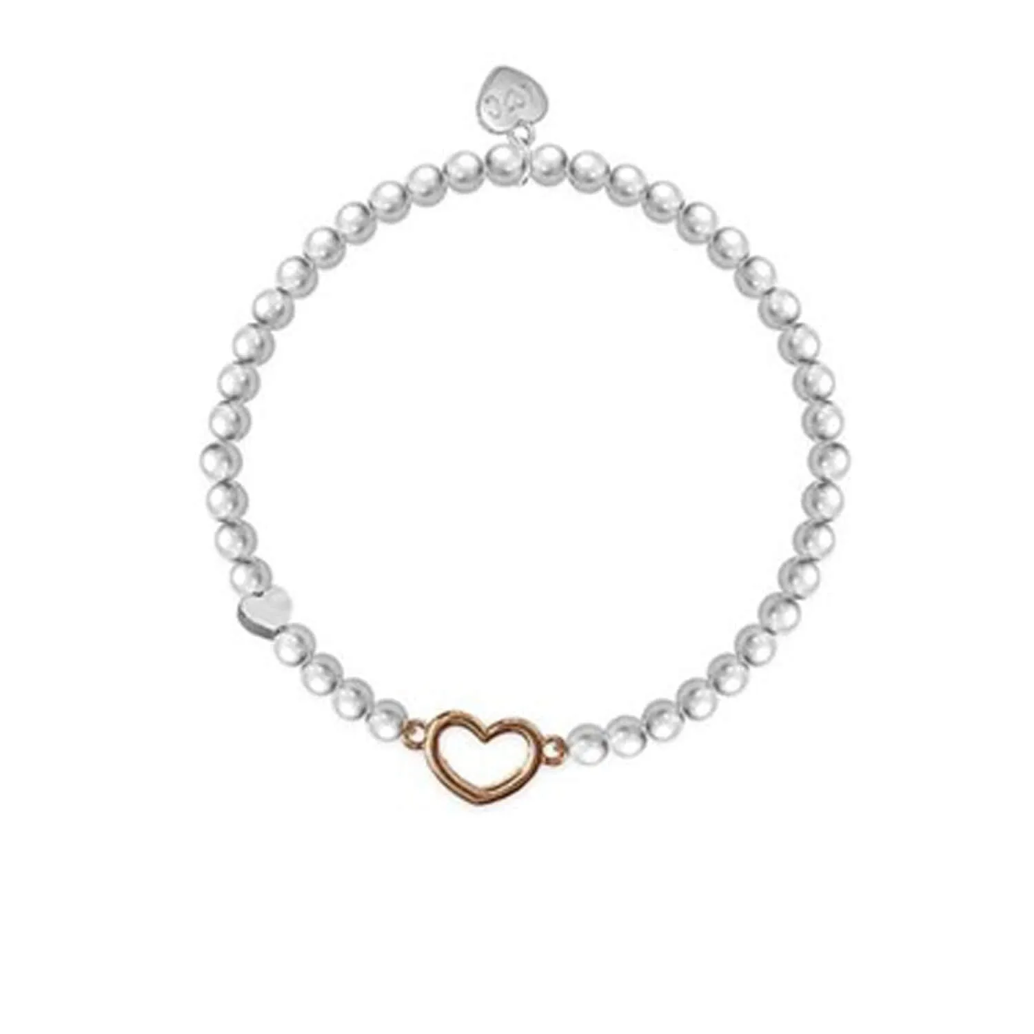 Sweet 16 Heart Bracelet - Silver