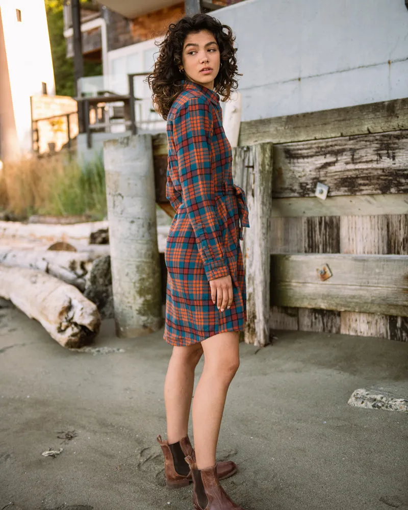 The Responsible Flannel Shirt Dress