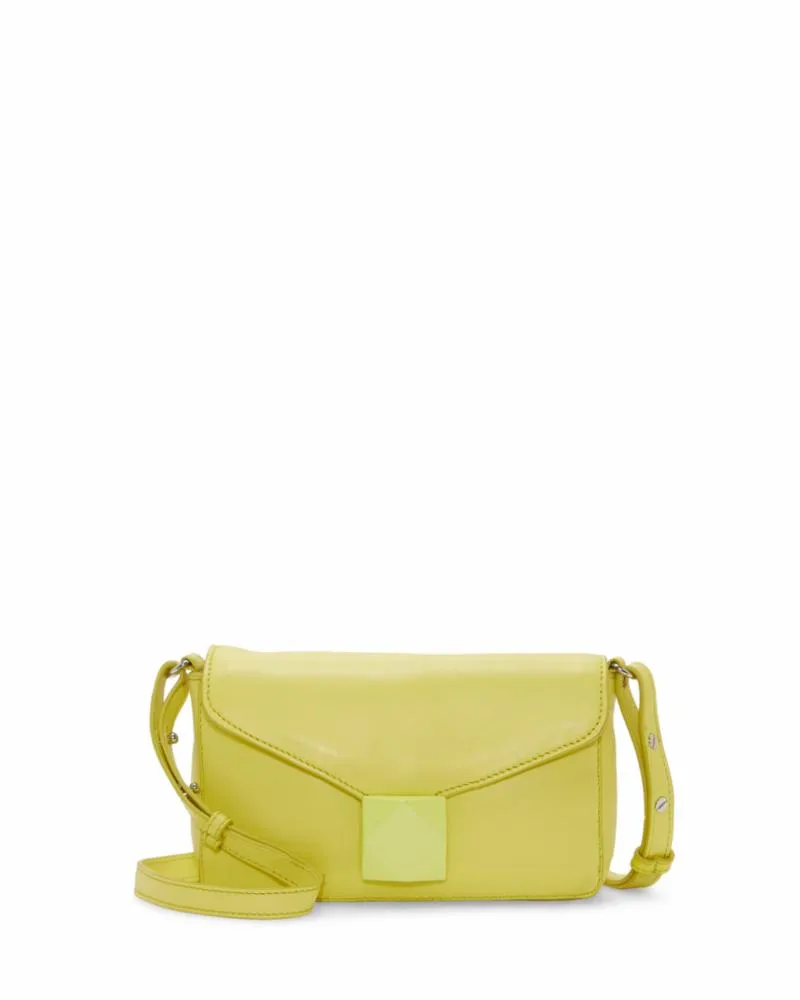 Vince Camuto Handbag LEFTO SM CRS BDY LEMON MUSTARD/LAMB ARINA