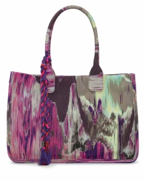 Vince Camuto Handbag ORLA TOTE MARBLE OASIS PRINT/CANVAS