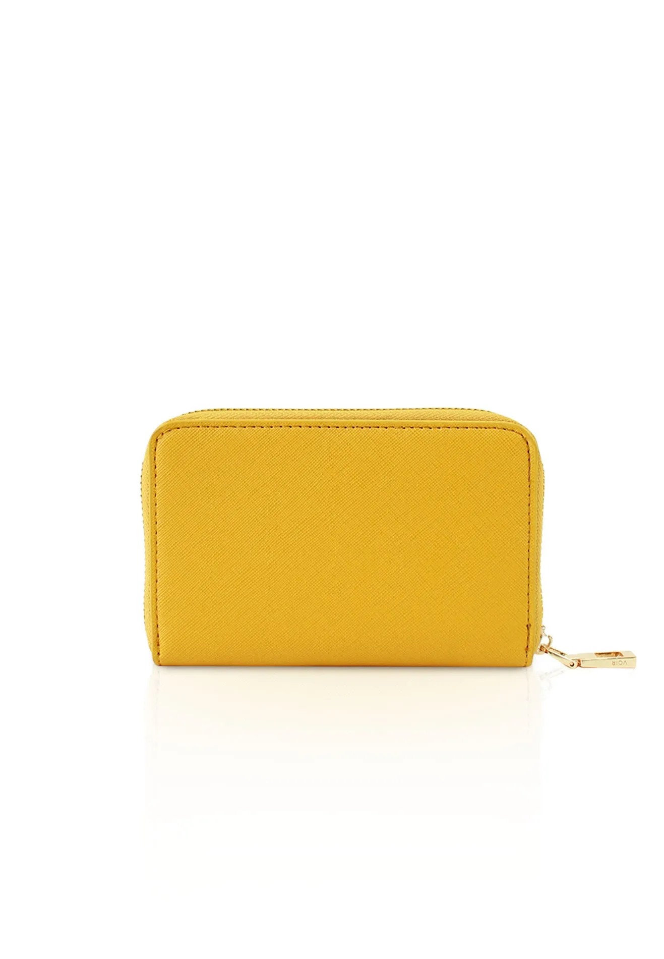 VOIR Classic Zip-Around Mini Wallet